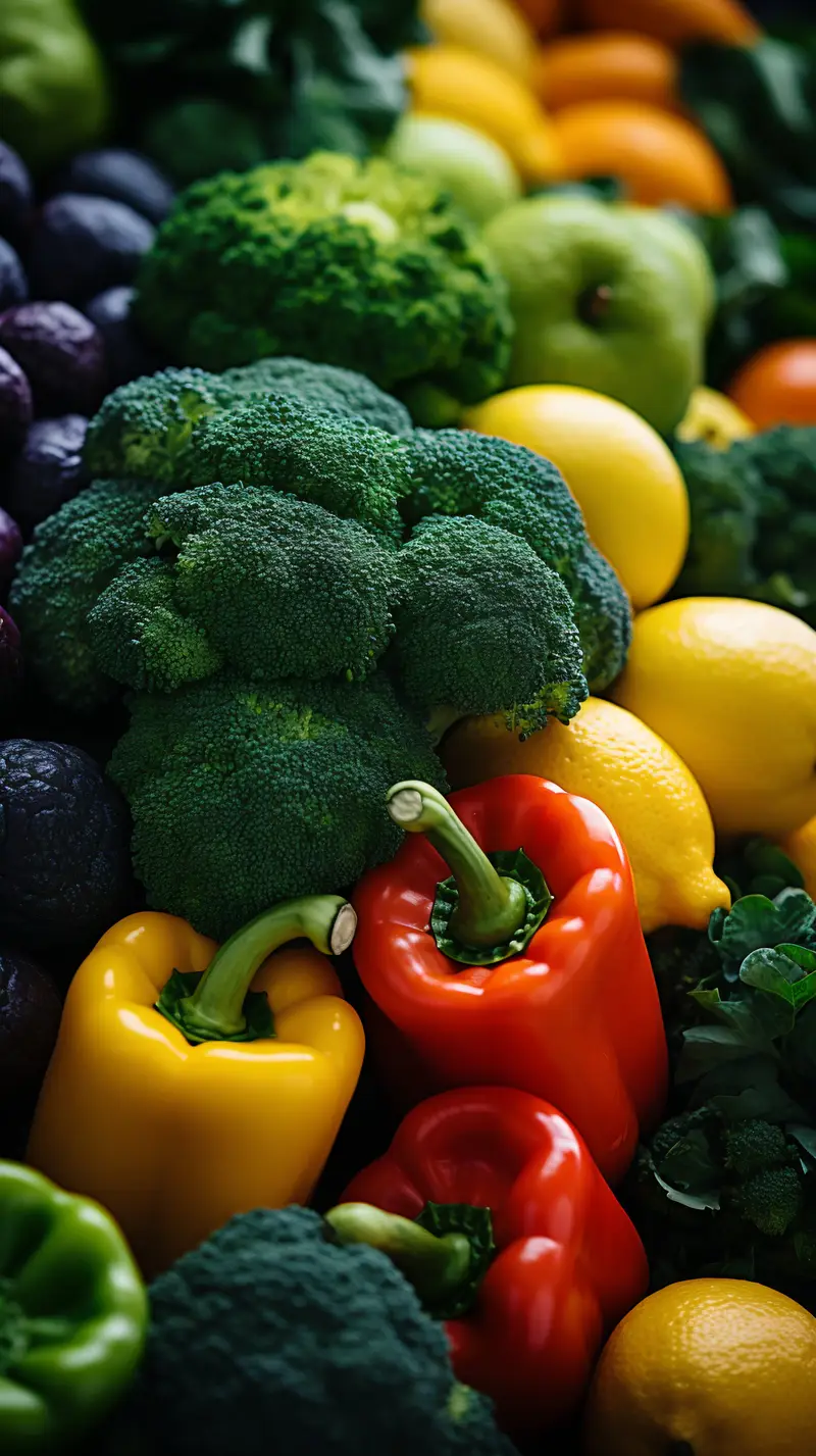 彩蔬盛境：大地馈赠的鲜活调色盘